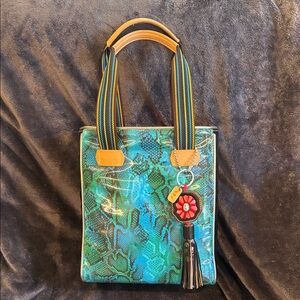 Consuela Chica Tote Cade … Like New! 💙💚🖤🩷